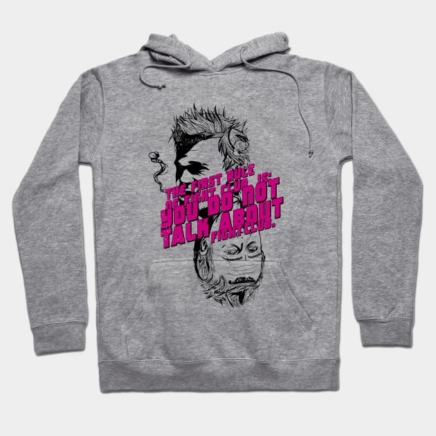 Fight Club - First Rule Hoodie by quadrin